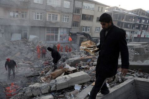 Van'dan yürek dağlayan görüntüler