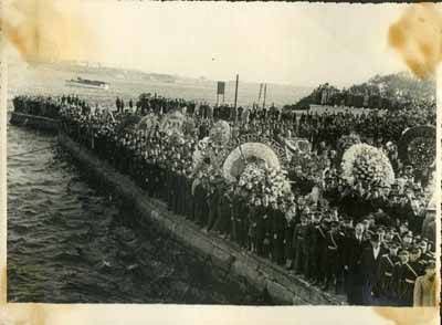 Atatürk'ün cenaze töreninden fotoğraflar