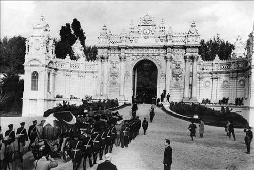 Atatürk'ün cenaze töreninden fotoğraflar