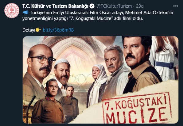 SON DAKİKA HABERİ: Türkiye’nin Oscar adayı 7. Koğuştaki Mucize oldu